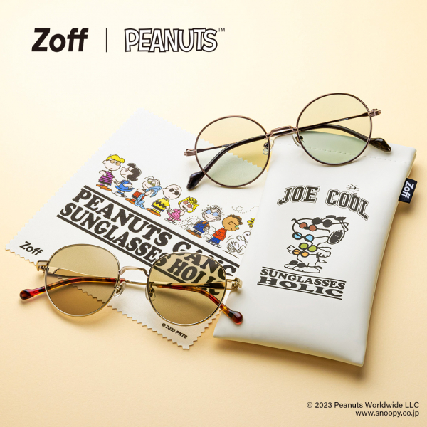【特別セール品】 Zoff | PEANUTS』コラボサングラスがカレッジ＆サーフテイストで 小物